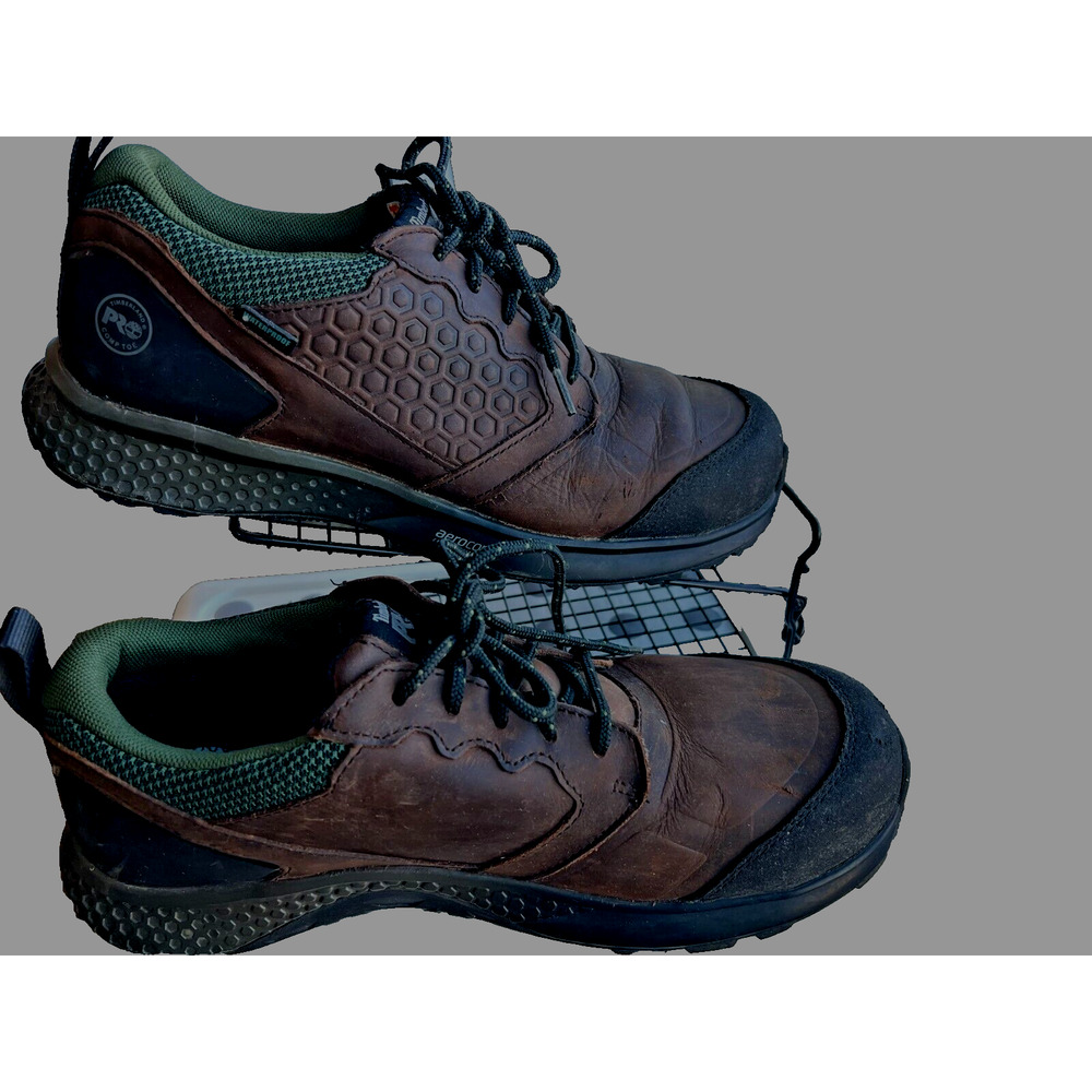 TIMBERLAND pro Shoes Mens Size 11 M Reaxion Aerocore Safety Toe WATERPROOF A21PN